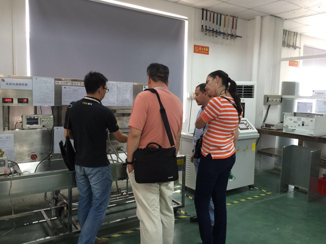 熱烈歡迎烏茲別克斯坦客戶來(lái)訪瑞馬壁掛爐